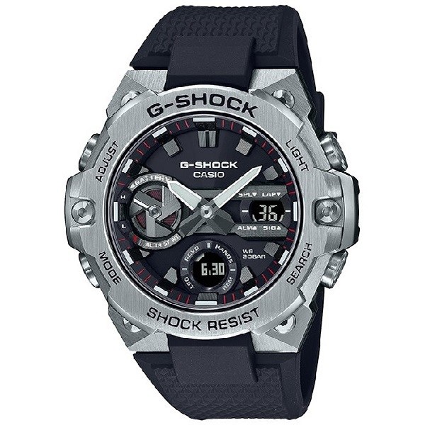 CASIO 腕時計 G-SHOCK G-STEEL スマートフォンリンク カーボンコアガード構造 GST-B400-1AJF 4549526303609